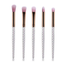 As picture show Color 5PCS Cosmetic Makeup Brush Makeup Brush Eyeshadow Brush limpador de pinceis 2017 Anne