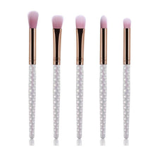 As picture show Color 5PCS Cosmetic Makeup Brush Makeup Brush Eyeshadow Brush limpador de pinceis 2017 Anne