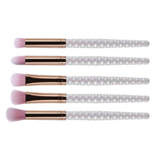 As picture show Color 5PCS Cosmetic Makeup Brush Makeup Brush Eyeshadow Brush limpador de pinceis 2017 Anne