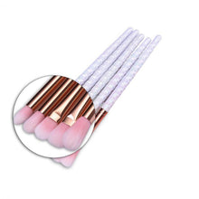 As picture show Color 5PCS Cosmetic Makeup Brush Makeup Brush Eyeshadow Brush limpador de pinceis 2017 Anne