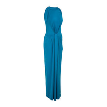 Back Bow Tie Up Front Ruched Sleeveless Long Maxi Dress Party Elegant Summer Dress 2017 Woman Dress Summer New Arrival