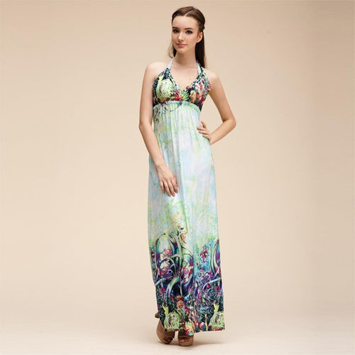Beach Maxi Dress Boho Summer Dress Robe Ropa Mujer Vetement Femme Casual Long Dress Dresses Vestidos Longos Women Vestido Longo
