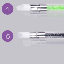 Best Price! 1Pcs Pencil Strass Head Nail Art Brush Nail Silicone Brushes With Acrylic Strap Acrylic + Silica Gel Material Anne