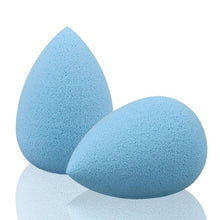 Best Price! 2PC Water Droplets Soft Beauty Makeup Sponge 100% Brand new and high quality silisponge silicone sponge 2017 Anne