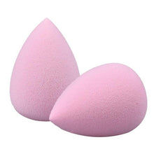 Best Price! 2PC Water Droplets Soft Beauty Makeup Sponge 100% Brand new and high quality silisponge silicone sponge 2017 Anne