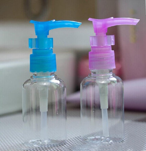 Best Price! 50ml Portable Travel Shower Lotion Bottles Manicure Wash Pump Bottle empty cosmetic containers 2017 Anne