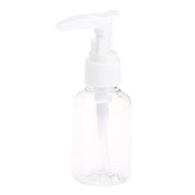 Best Price! 50ml Portable Travel Shower Lotion Bottles Manicure Wash Pump Bottle empty cosmetic containers 2017 Anne