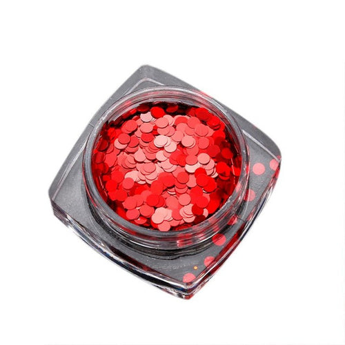 Best Price! Mixed Mini Round Thin Nail Art Glitter Paillette Nail Tip Bottle Gel Polish Decoration Manicure Tools Anne