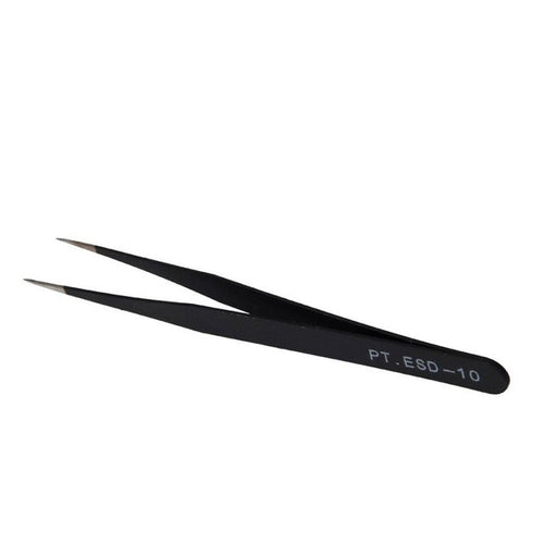 Best Price! pointed and curved Precision Tweezer Antistatic Tweezers Stainless Tweezers Model 10 Anne