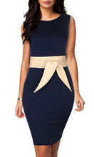 Big Front Big Belt Dress Elegant Bodycon Women Ladies Office Dress 2017 Summer Women Dresses Work Dress New Arrivals 2017