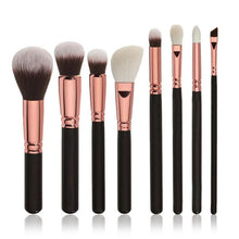 Black Color 100% new and high quality 8pcs Cosmetic Makeup Brush Blusher Eye Shadow Brushes Set Kit makeup free shipping Anne