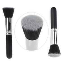 Black+Golden Color Makeup Brush Cosmetic Brushes Kabuki Face Nose Powder Foundation Tool pincel base Anne