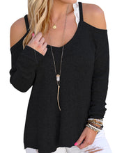 Black O-Neck Solid Strapless Blouse Full Sleeve High Low Gray Women Blouse 2016 Autumn Casual Fall Blouse Shirt