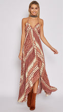 Blooming Jelly Asymmetrical Hem Print Backless Dress V Neck Strap Dress Bohemian Maxi Dress 2017