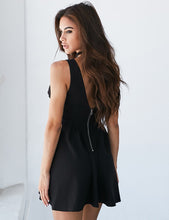 Blooming Jelly Sleeveless Floral Embroidered Dress Sexy Deep V Neck Dress Fashion Mini Summer Dress 2017