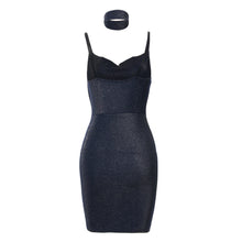 Blooming Jelly Strap Silver Sequin Dress Women's Sleeveless Bodycon Elastic Velvet Club Dresses 2017 Women Summer Dresses