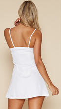 Blooming Jelly White Black Spaghetti Strap Dress Sexy V Neck Dress Backless Floral Embroidered Lace Patchwork Dress