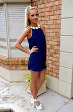 Blue Summer Dress Flower Chiffon Women Dress Backless Lace Dresses Women Clothing Vestido Summer Style Vestidos De Renda Robe