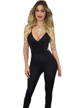 Bodysuit Black Club Jumpsuit Women Cotton Summer Solid Sexy Jumpsuits New Fashion Romper Wholesale Cut out Bodycon Strappy Thong