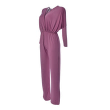 Bodysuit Jumpsuit Black Deep V-Neck Women Femme Backless Long Sleeve Romper Summer Style Rompers Womens Jumpsuit Overalls