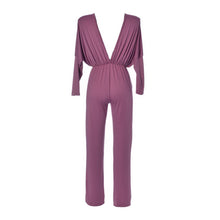 Bodysuit Jumpsuit Black Deep V-Neck Women Femme Backless Long Sleeve Romper Summer Style Rompers Womens Jumpsuit Overalls