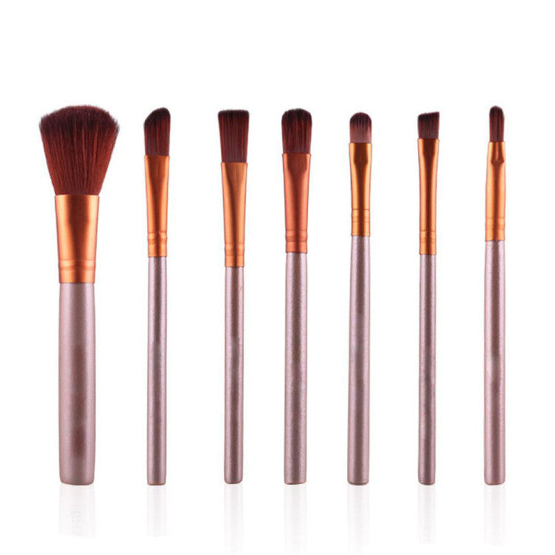 Burlywood Color Face Cream Makeup Concealer Palette Professional Brush 7pcs Make Up Brushes Women 2016
