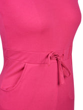 Cap Sleeve Simple Tunic Dress With Belt Casual Summer Dress Basic Work Office Women New Fahsion 2017 Solid Slim Bodycon Ladies