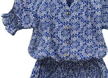 Casual Blue Women Dress Mini Summer Dresses Elastic Waist Vestidos Femininos Roupas Femininas Rendas Do Dress Vestido