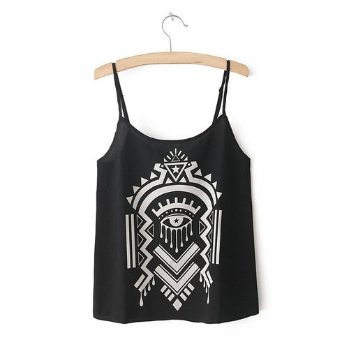 Casual Blusas Crop Top Camisole Women Tops Strap Blouse Camisas Regata Feminina Women Sleeveless Chiffon Blouse Tops
