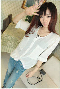Casual Blusas Women Tops Blusas Femininas 2014 Shirts Women Blouse Camisas Femininas Roupas Femininas Chiffon Blouses Ropa Mujer
