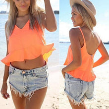 Casual Crop Top Bustier Camisas Femininas Plus Size Women Clothing Blusas Femininas Sexy Women Ladies Loose Regata Feminina
