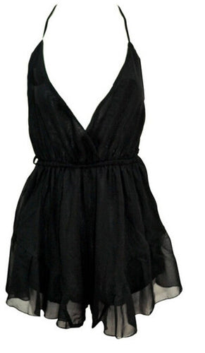 Casual Sexy V Neck Strappy Bodysuit Rompers Jumpsuit Women Female Macacao Backless Feminino Macaquinhos