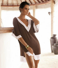 Casual Summer Dress 2015 Sexy Robe Dresses Split Mini Dress V-Neck Flare Sleeve Women Vestido Vestidos Dresses