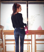 Casual Women Chiffon Blouse Ladies Tops Long Sleeve Women White Blouses Blusas Femininas 2014 Camisas Femininas Shirt Women