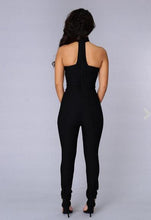 Choker Black Strapless Jumpsuit Sexy Club Party One Piece Outfits Long Jumpsuits For Women Bodycon Romper Playsuit Overall