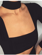 Choker Solid Tube Top Square Neck Full Sleeve Jumpsuit Women 2016 Fashion Autun Bodysuit New Sexy Bodycon Jumpsuit for women