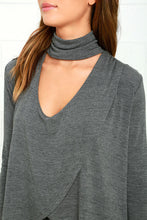 Choker V-Neck Ruched Black Full Sleeve Solid Blouse Women Fashion New Tops High And Low Casual Autumn Shirt Fall Blouse