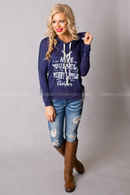 Christmas Letter Print Hooded Have Yourself Merry Little Christmas Blouse Shirt Full Sleeve Casual Top Women 2016 Autumn Blouse