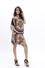 Circle Geometric Print Handkerchief Square Dress Fashion Lady Summer Vintage Long Maxi Dress High Quality Dress 2016 New Arrival