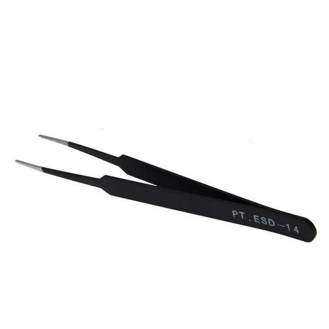 Cool! 100% brand new and high quality Precision Tweezer Antistatic Tweezers Stainless Tweezers Model 14 Anne