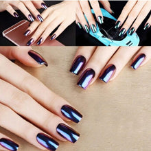 Cool! 12 Colors Nail Glitter Powder Shinning Nail Mirror Powder Makeup Art DIY Chrome Pigment With Sponge Stick Pen 2017