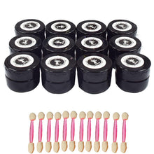 Cool! 12 Colors Nail Glitter Powder Shinning Nail Mirror Powder Makeup Art DIY Chrome Pigment With Sponge Stick Pen 2017