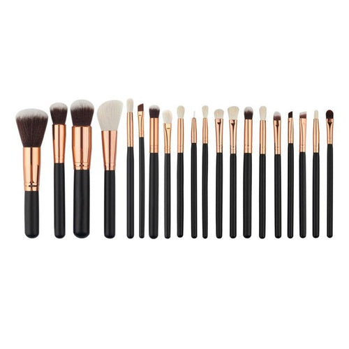 Cool! 20PCS Make Up Foundation Eyebrow Eyeliner Blush Cosmetic Concealer Brushes brushes tools set 2017 Anne