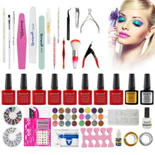 Cool! Acrylic Nail Art Tips Powder Liquid Brush Glitter Clipper Primer File Set Kit 100% Brand new in retail package Anne