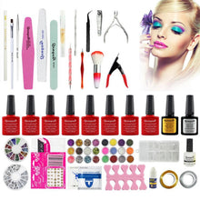 Cool! Acrylic Nail Art Tips Powder Liquid Brush Glitter Clipper Primer File Set Kit 100% Brand new in retail package Anne
