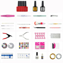 Cool! Acrylic Nail Art Tips Powder Liquid Brush Glitter Clipper Primer File Set Kit 100% Brand new in retail package Anne