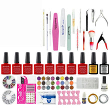 Cool! Acrylic Nail Art Tips Powder Liquid Brush Glitter Clipper Primer File Set Kit 100% Brand new in retail package Anne