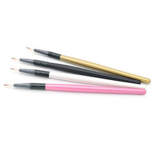 Cool! Eyeliner Brush Makeup Brush Eyeliner Cosmetic Makeup Tool wooden handle +advanced aluminum tube + fiber Material pincel