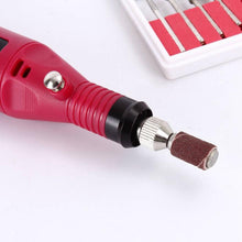 Cool! Fast Nail Art Drill KIT Electric FILE Buffer Bits Acrylic Portable Salon Machine 2017 HOT New Arrival Anne