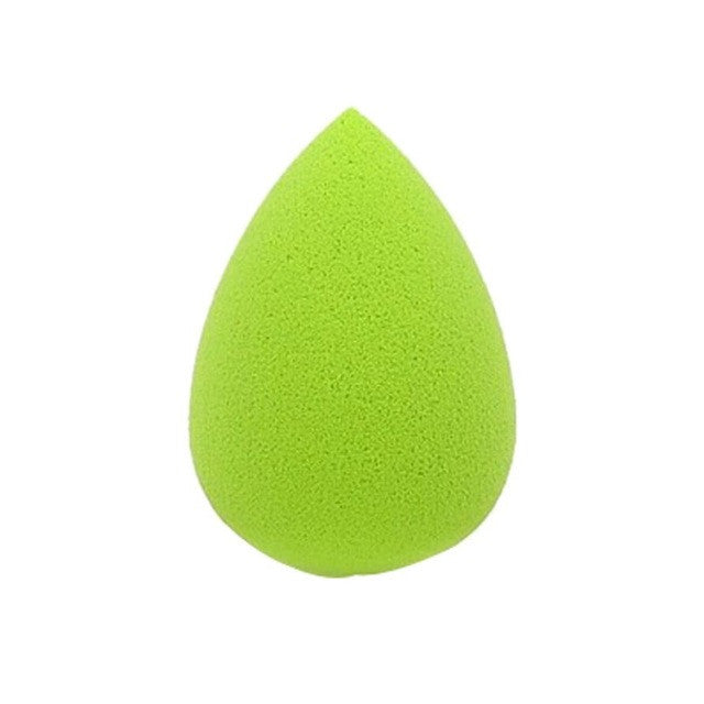 Cool! Green Color Sponge Material 1PC Water Droplets Soft Beauty Makeup Sponge Puff maquiagem profissional Anne